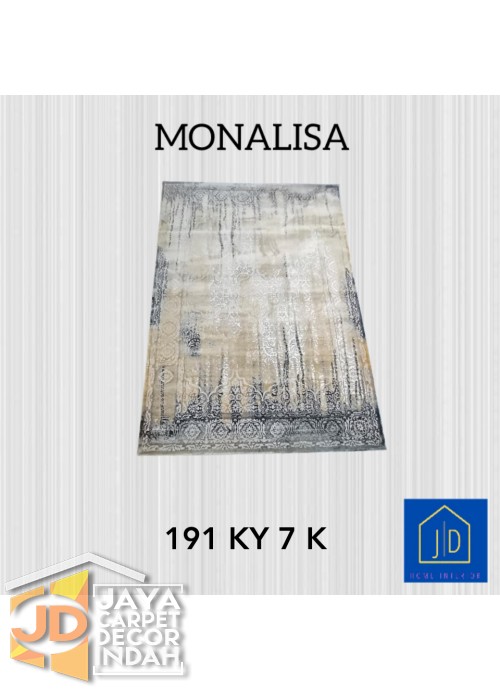 Karpet Permadani Monalisa 191 KY 7 K Ukuran 120x160, 160x230, 200x300, 240x340